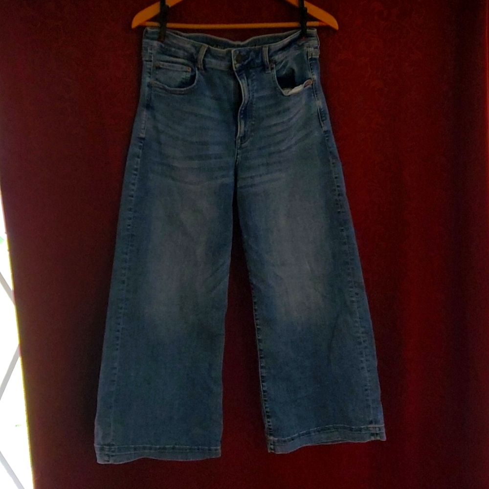 American Eagle Super Stretch Flair Bottom Jeans